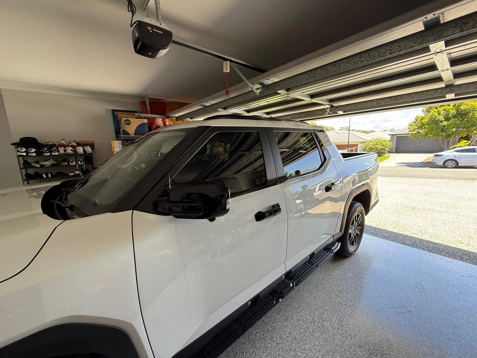 LDV dual-cab ute window tint install, R1 Auto