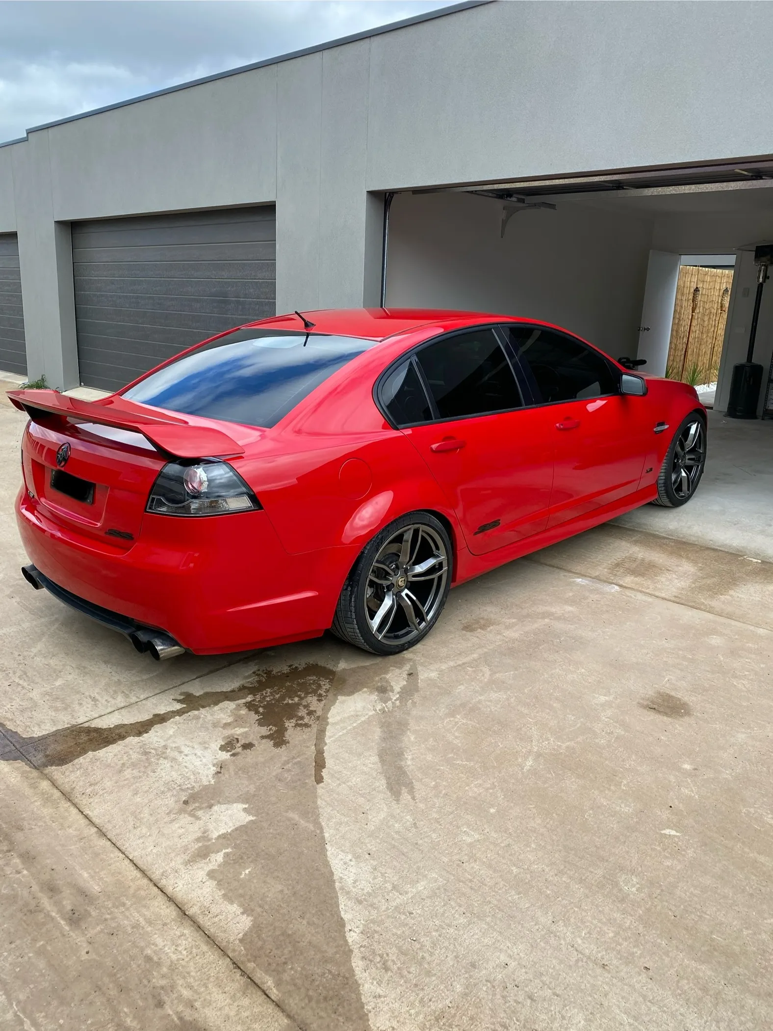 Holden VE SS window tint install, R1 Auto